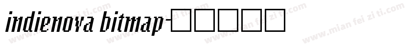 indienova bitmap字体转换